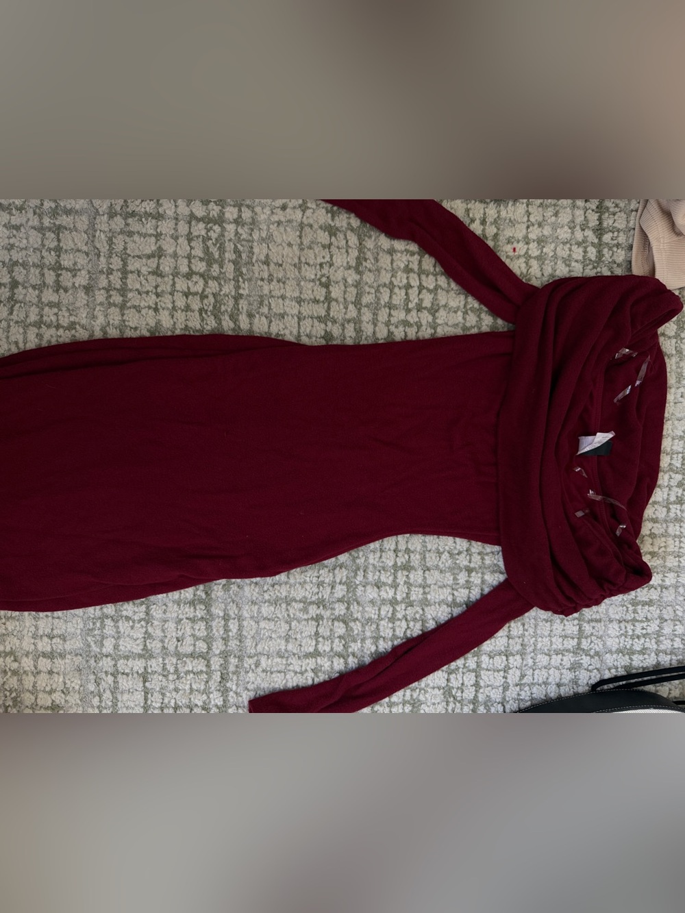 Windsor Off-Shoulder Maxi Dress - Wine